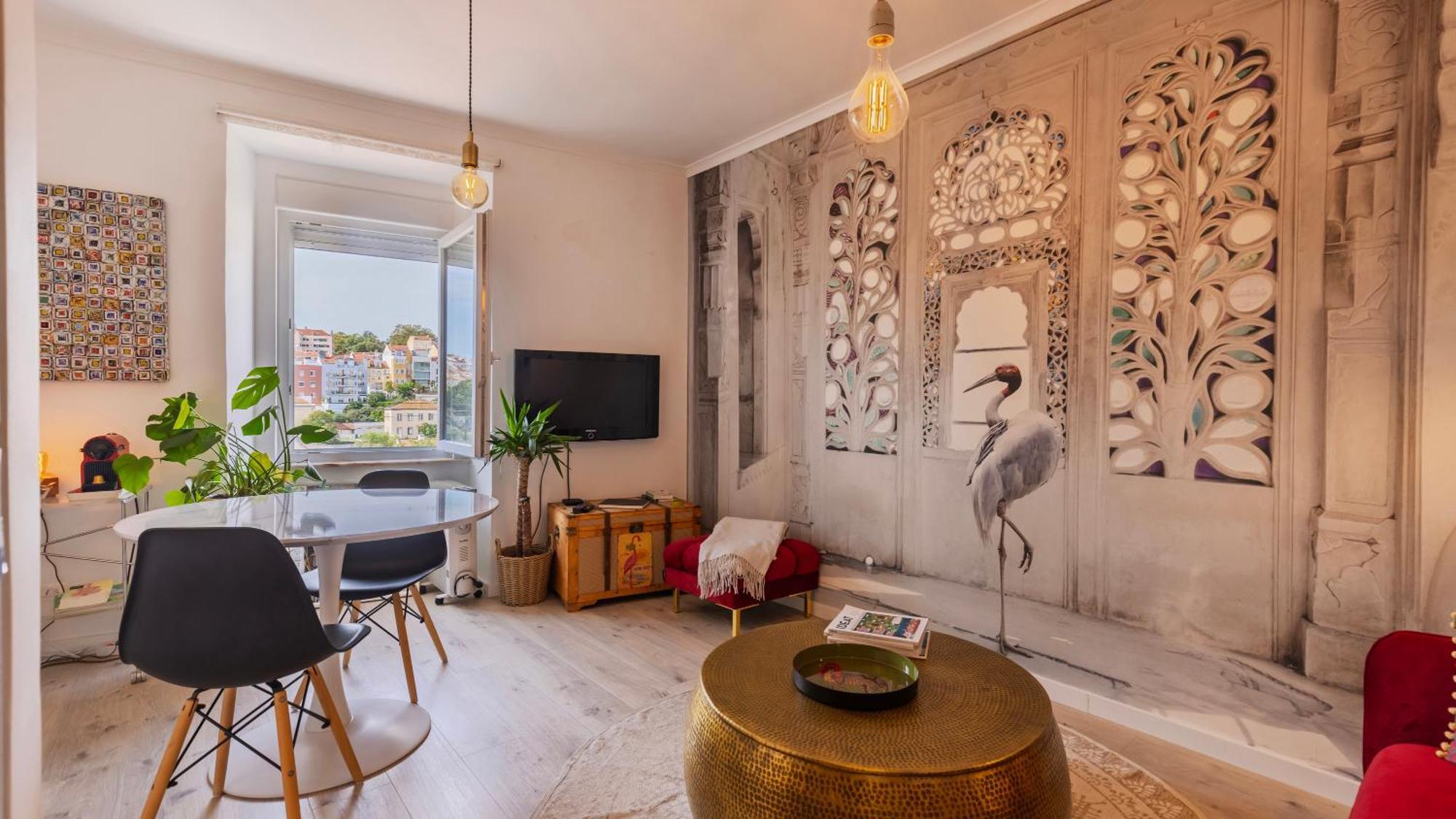 Sunny Design Apt In Praca Das Flores By Lovelystay Lisboa 外观 照片